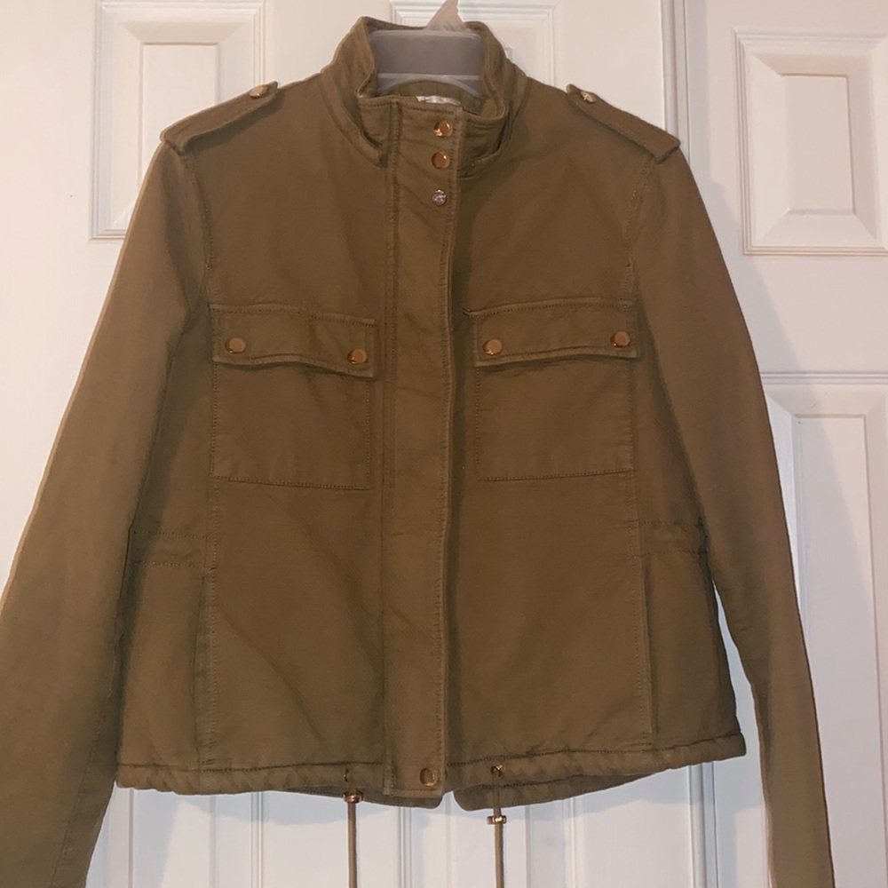 Zara Trafaluc Blazer Jacket Army  Green